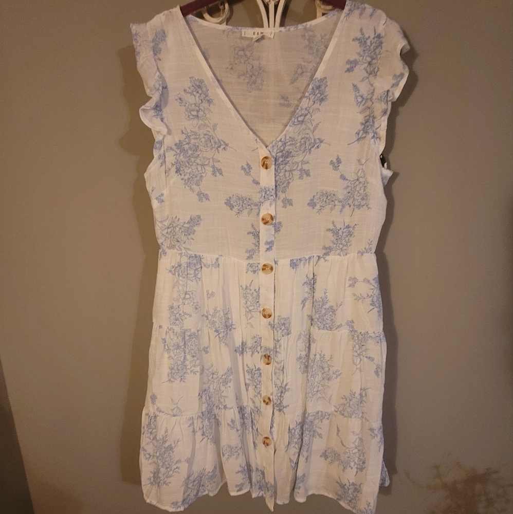 Floral Button Down Dress